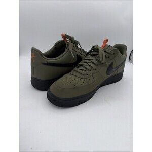 EUC Size 11.5 - Nike Air Force 1 Low Medium Olive BQ4326-200